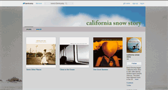 Desktop Screenshot of californiasnowstory.bandcamp.com