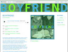 Tablet Screenshot of boyfriend.bandcamp.com