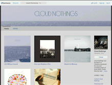 Tablet Screenshot of cloudnothings.bandcamp.com