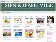 Tablet Screenshot of listenandlearn.bandcamp.com