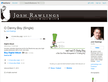 Tablet Screenshot of joshrawlings.bandcamp.com