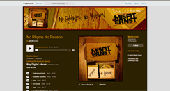 Desktop Screenshot of misfitandernst.bandcamp.com