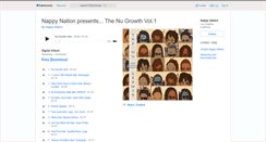 Desktop Screenshot of nappynation.bandcamp.com