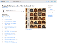 Tablet Screenshot of nappynation.bandcamp.com
