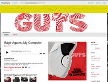 Tablet Screenshot of guts1.bandcamp.com