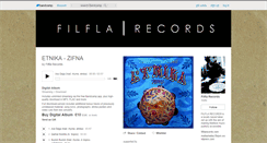 Desktop Screenshot of filflarecordsmusic.bandcamp.com