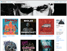 Tablet Screenshot of bdolan.bandcamp.com