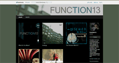 Desktop Screenshot of function13.bandcamp.com