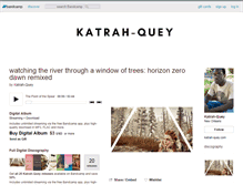 Tablet Screenshot of katrah-quey.bandcamp.com