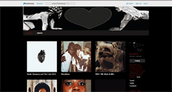 Desktop Screenshot of blkhrts.bandcamp.com