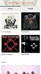 Mobile Screenshot of christianmistress.bandcamp.com