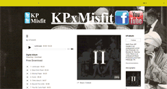 Desktop Screenshot of kpxmisfit.bandcamp.com