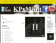 Tablet Screenshot of kpxmisfit.bandcamp.com