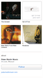 Mobile Screenshot of petermartinmusic.bandcamp.com