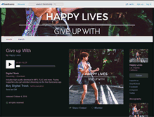 Tablet Screenshot of happylives.bandcamp.com