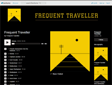 Tablet Screenshot of frequenttraveller.bandcamp.com