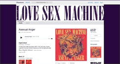 Desktop Screenshot of lovesexmachine.bandcamp.com