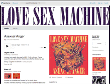Tablet Screenshot of lovesexmachine.bandcamp.com