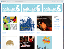 Tablet Screenshot of milkdipper.bandcamp.com