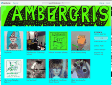Tablet Screenshot of ambergris.bandcamp.com