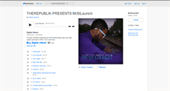 Desktop Screenshot of mrstlaurent.bandcamp.com