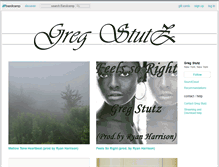 Tablet Screenshot of gregstutz.bandcamp.com