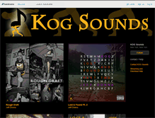 Tablet Screenshot of kogsounds.bandcamp.com