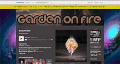 Desktop Screenshot of gardenonfire.bandcamp.com