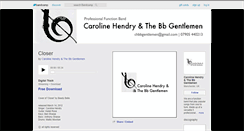 Desktop Screenshot of chbbgentlemen.bandcamp.com