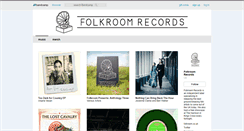 Desktop Screenshot of folkroomrecords.bandcamp.com