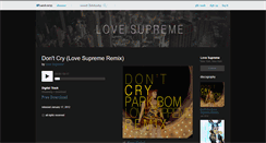 Desktop Screenshot of lovesupreme.bandcamp.com