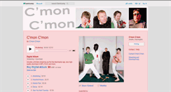 Desktop Screenshot of cmoncmon.bandcamp.com