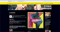 Desktop Screenshot of fonkeknomaads.bandcamp.com