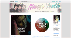 Desktop Screenshot of navajoyouth.bandcamp.com