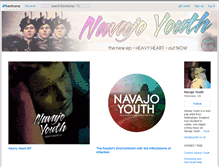 Tablet Screenshot of navajoyouth.bandcamp.com