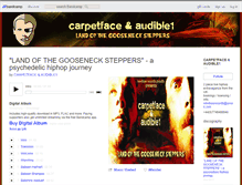 Tablet Screenshot of carpetfaceaudible.bandcamp.com