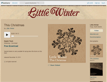 Tablet Screenshot of littlewinter.bandcamp.com