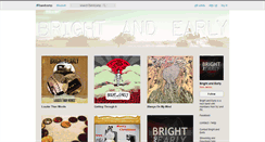 Desktop Screenshot of brightandearly.bandcamp.com