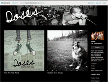 Tablet Screenshot of doses.bandcamp.com