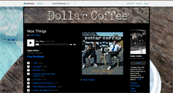 Desktop Screenshot of dollarcoffee.bandcamp.com