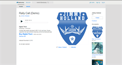 Desktop Screenshot of jimmyholland.bandcamp.com