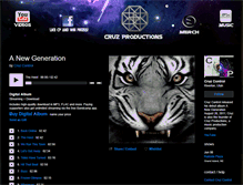 Tablet Screenshot of cruzcontrol.bandcamp.com