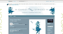 Desktop Screenshot of agiantagenius.bandcamp.com