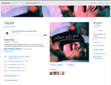 Tablet Screenshot of donanicha.bandcamp.com