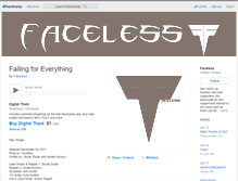 Tablet Screenshot of facelessmusic.bandcamp.com