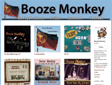 Tablet Screenshot of boozemonkey.bandcamp.com