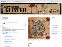 Tablet Screenshot of glister.bandcamp.com