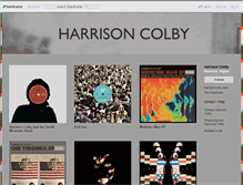 Tablet Screenshot of harrisoncolby.bandcamp.com