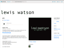 Tablet Screenshot of lewiswatson.bandcamp.com