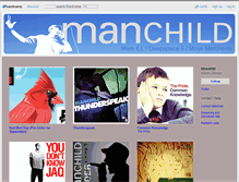 Tablet Screenshot of manchild.bandcamp.com